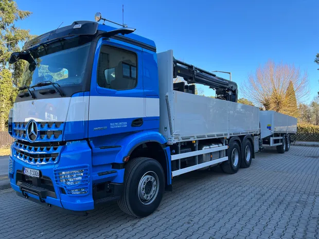 Baumgärtner Baustoffe LKW Fuhrpark
